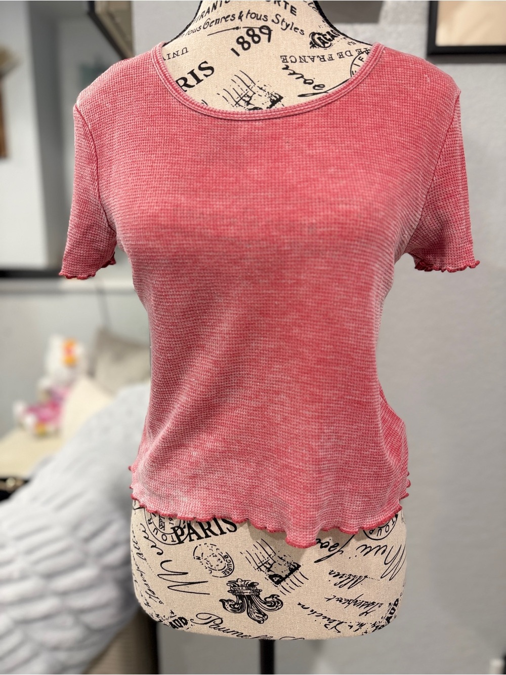American Eagle Outfitters Burnout Tee Bundle Size Medium | 2 Short Sleeve Tops - Picture 9 of 13